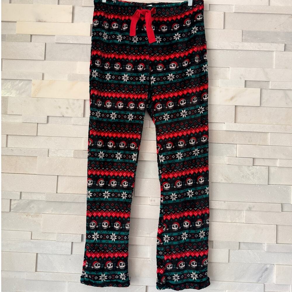 DISNEY Nightmare Before Christmas NWOT Fleece Pajama Bottoms Jack Skellington L